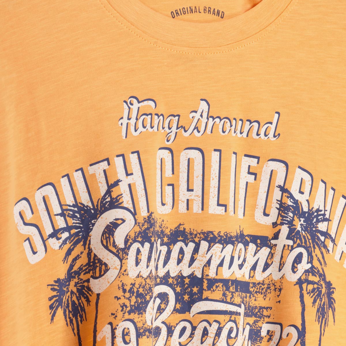 Redfield T-Shirt mit Print orange