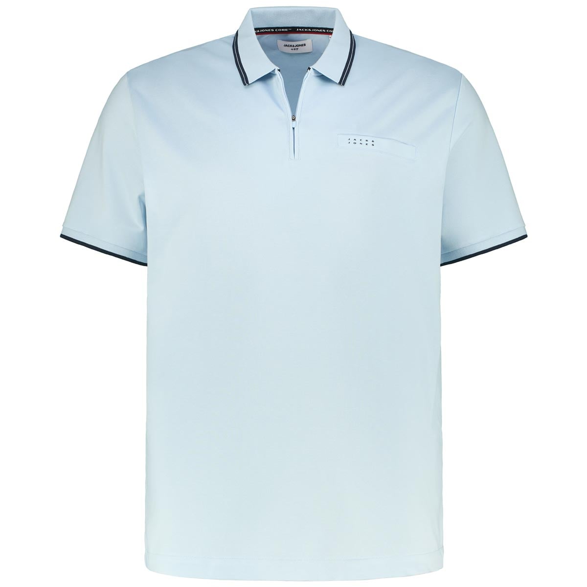 Jack&Jones Poloshirt Mit Stretch Farbe Blau Größe, 4XL