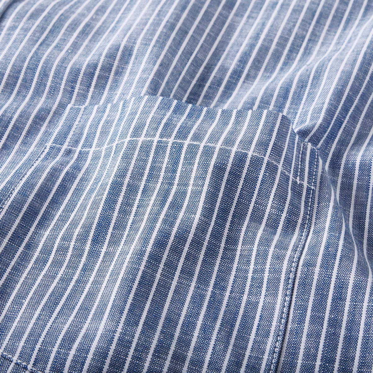 CASA MODA Freizeithemd mit Streifen blau