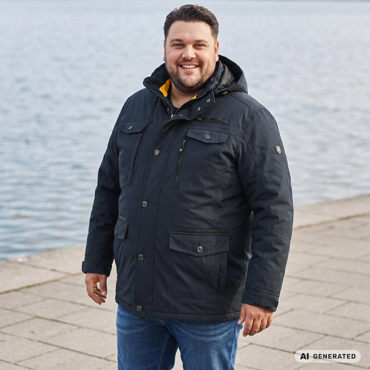 Wellensteyn Funktionsjacke "Chester", wind- und wasserdicht blau