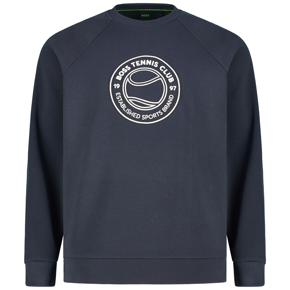 Boss Green Sweatshirt mit Stretch Farbe dunkelblau Größe: 4XL günstig online kaufen