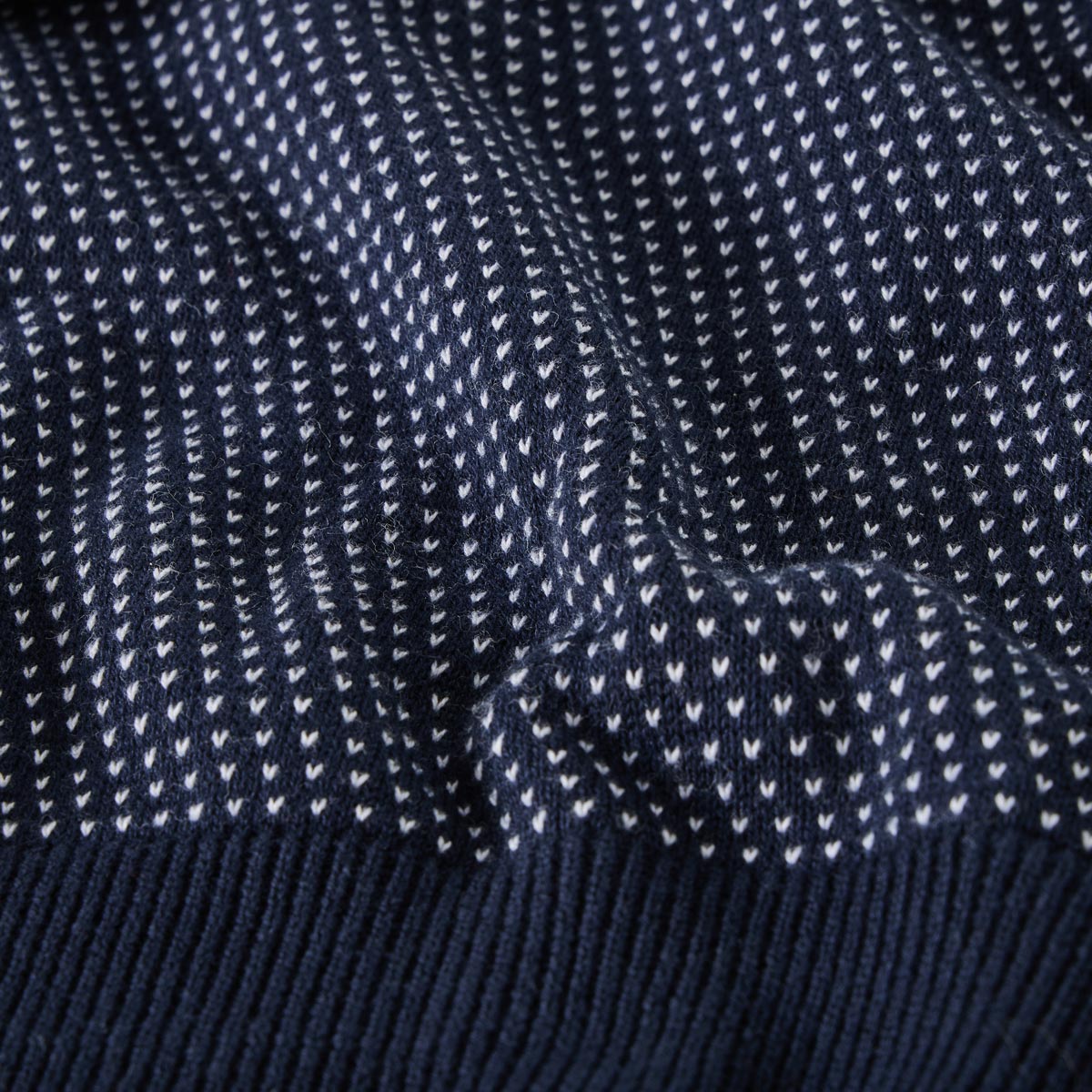 Hajo Poloshirt mit Allover-Muster marine