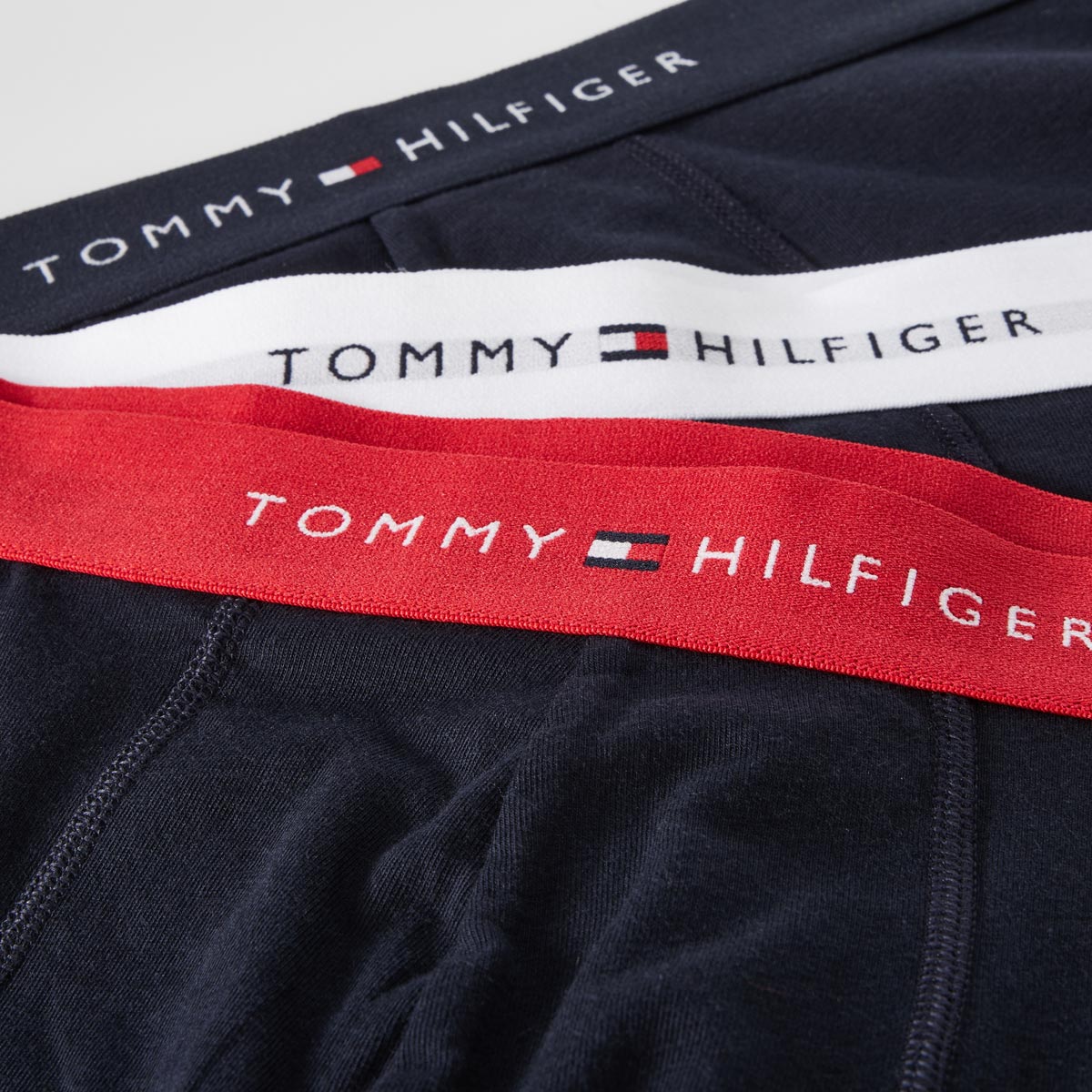 Tommy Hilfiger 3-er Pack Pants mit Elasthan marine