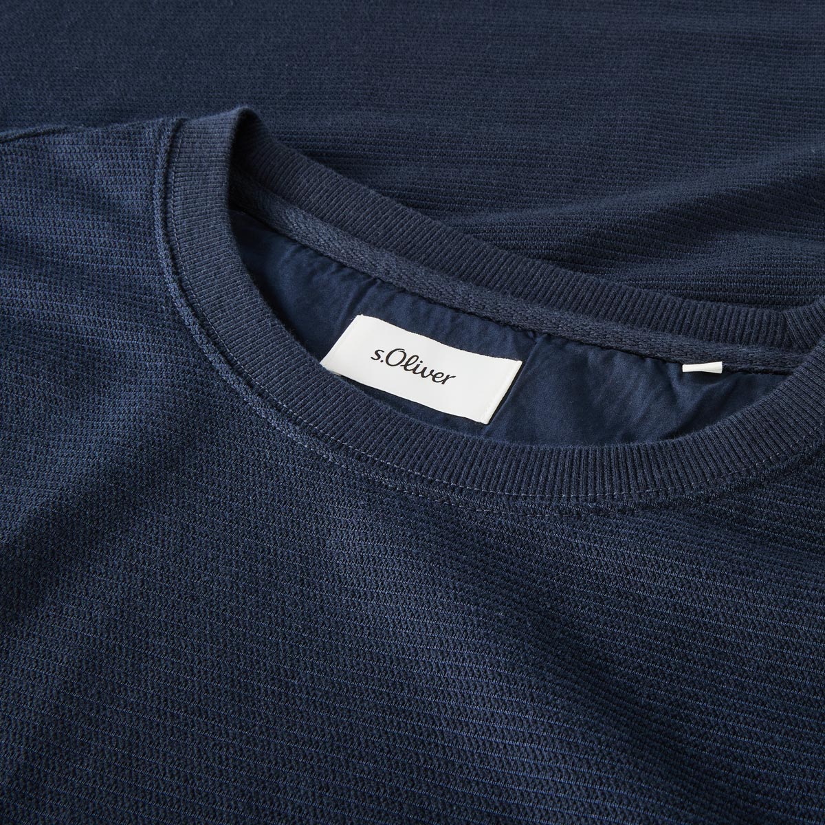 s.Oliver Basic-Longsleeve blau