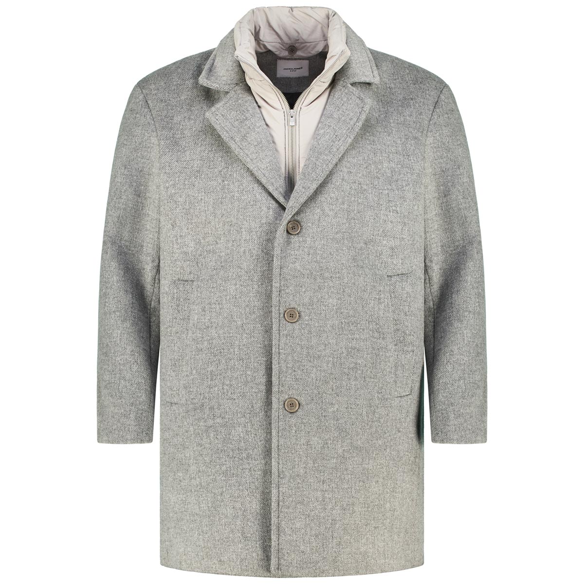 Kurzmantel mit heraustrennbarem Westeneinsatz