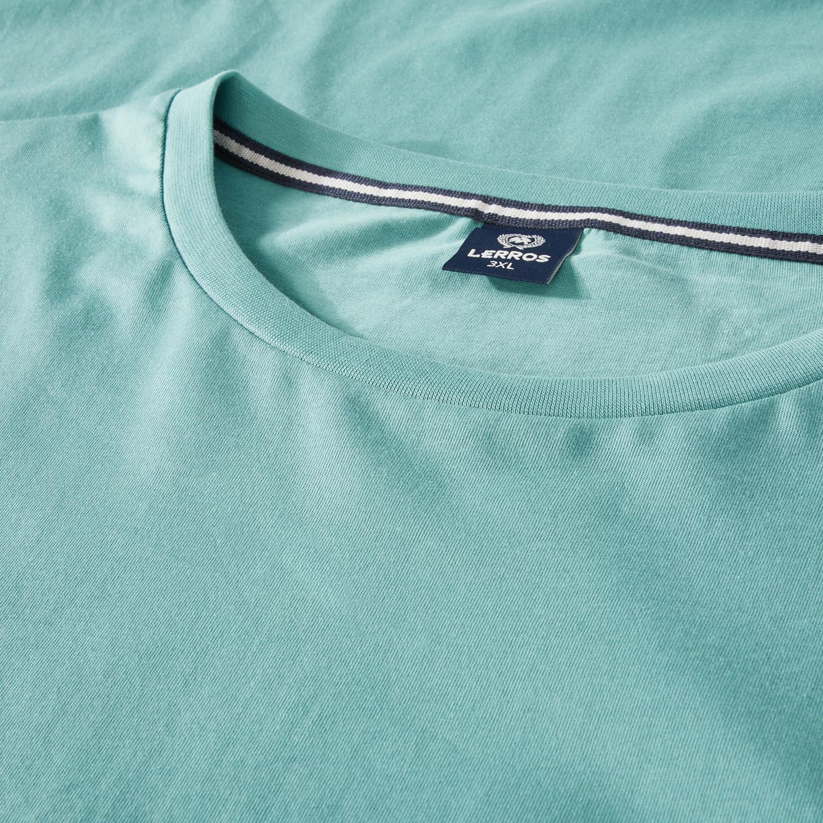 Lerros Longsleeve aus Baumwolle türkis