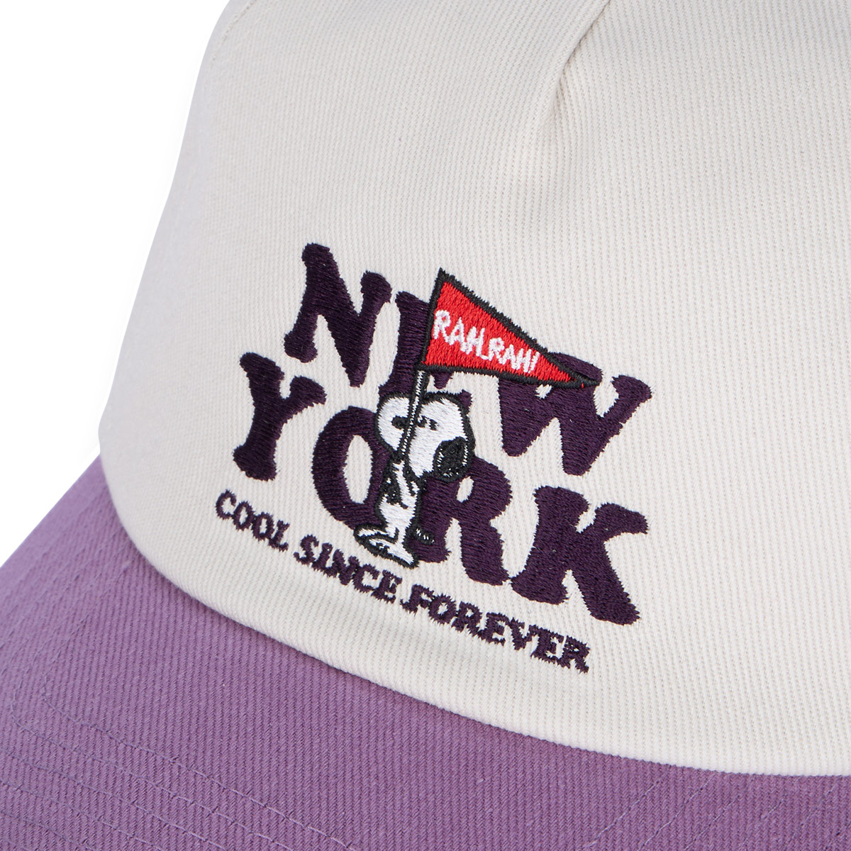 s.Oliver Baseball-Cap mit Peanuts Stickerei lila