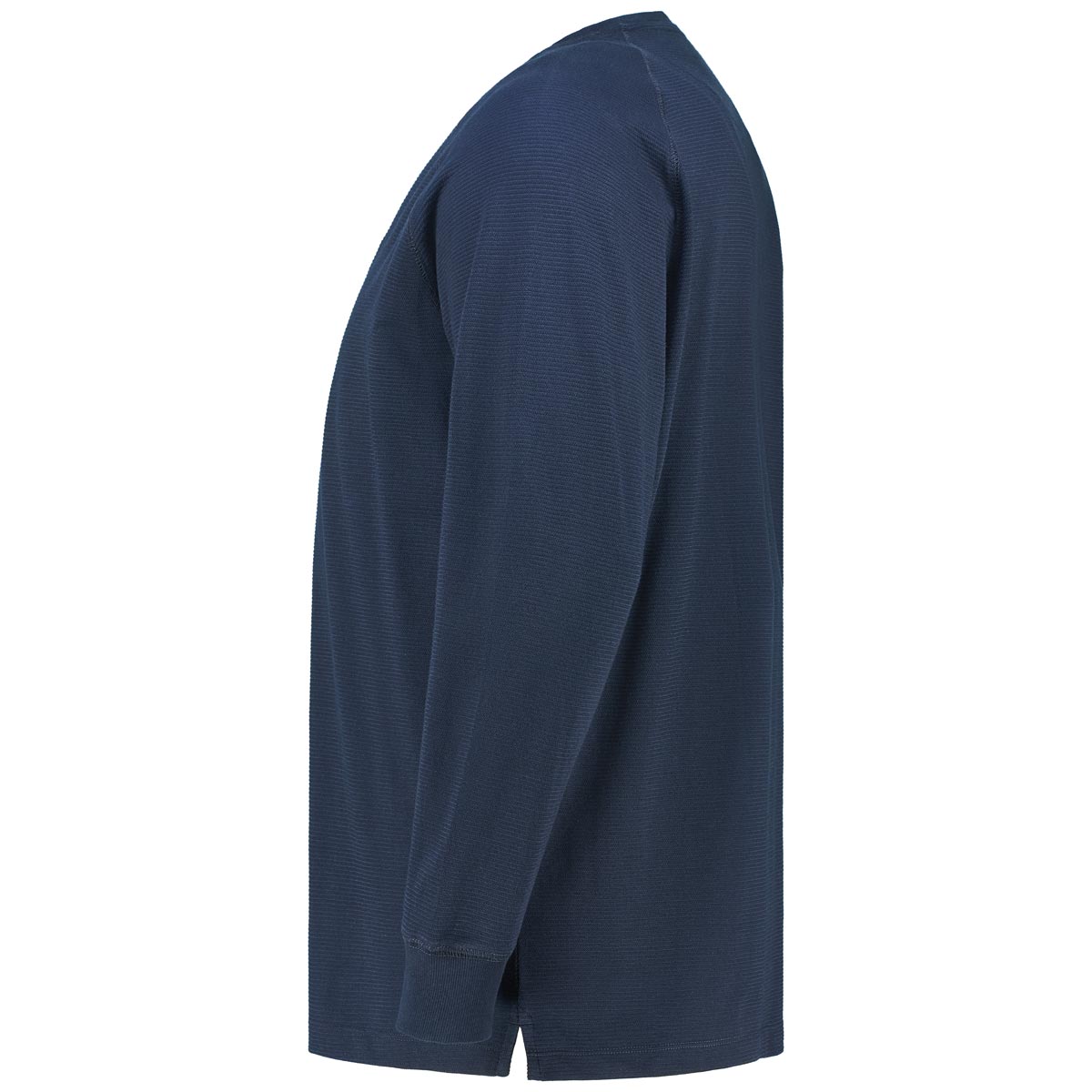 s.Oliver Longsleeve mit Serafinokragen blau