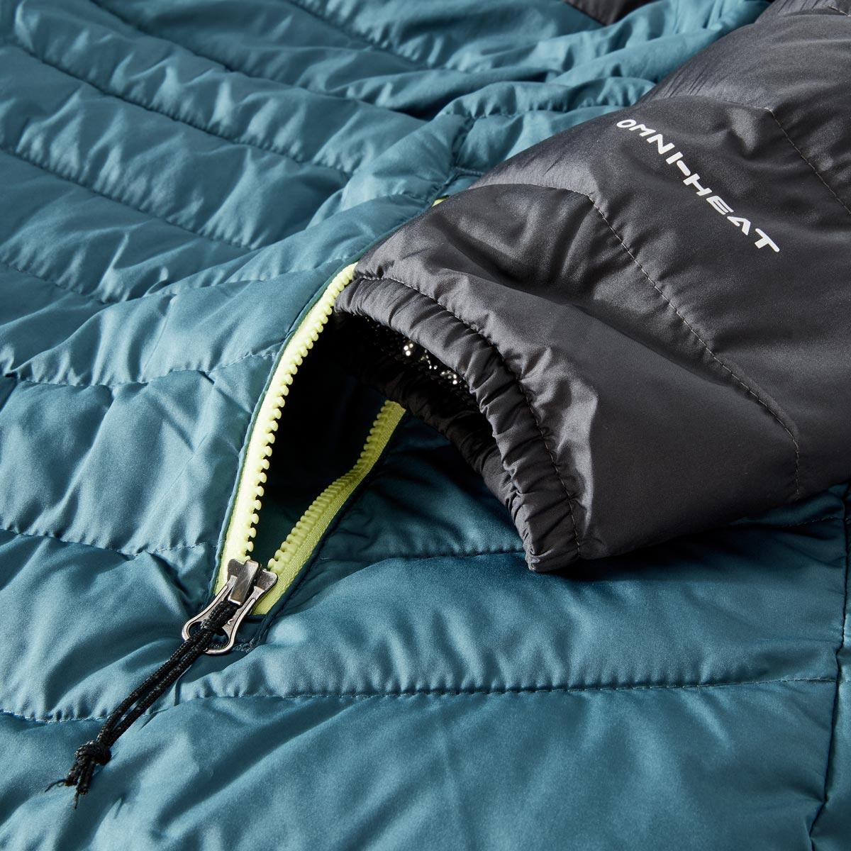 Columbia Wattierte Steppjacke mit Omni-Heat® Reflective-Futter petrol