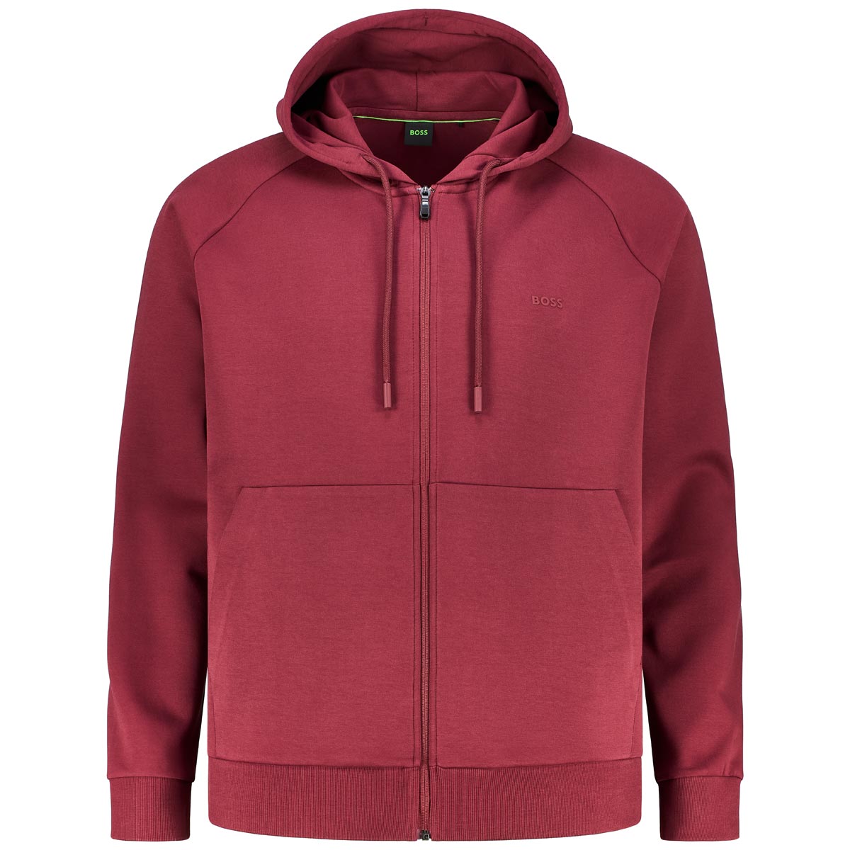 Sweatjacke mit Elasthan