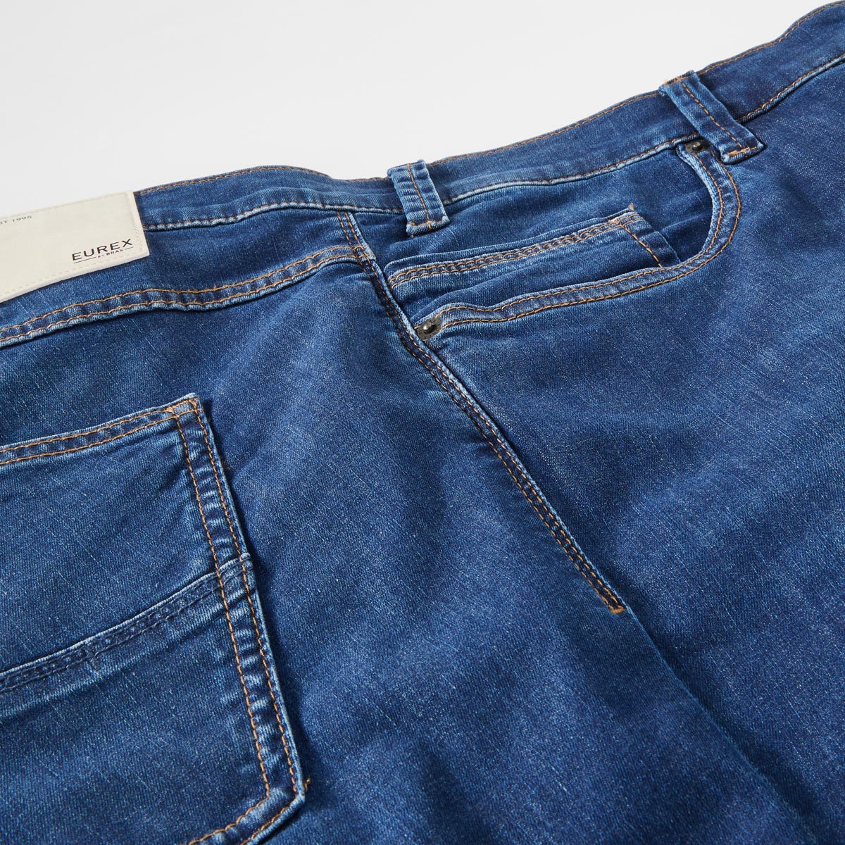 Eurex by Brax Stretch-Jeans "Luke", Regular Fit, leicht dunkelblau