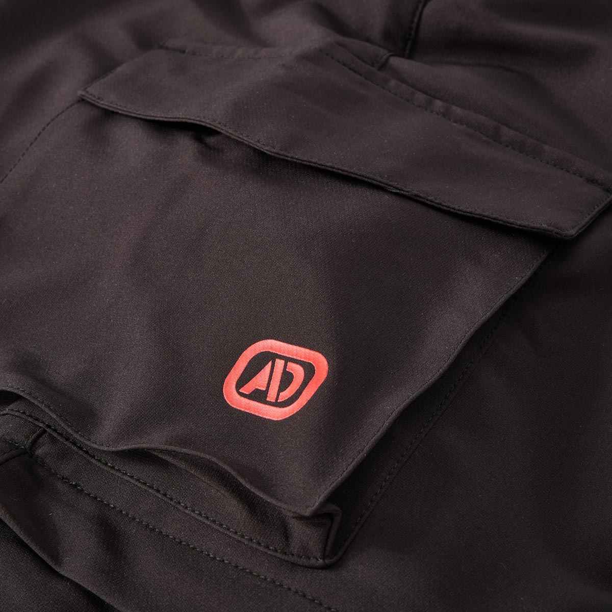 ADAMO Zipp-off Hose mit Cargo-Tasche schwarz