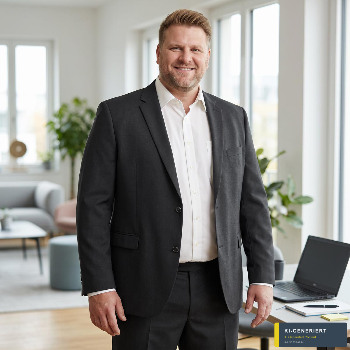 Weis Anzugsakko mit Stretch, knitterfrei braun