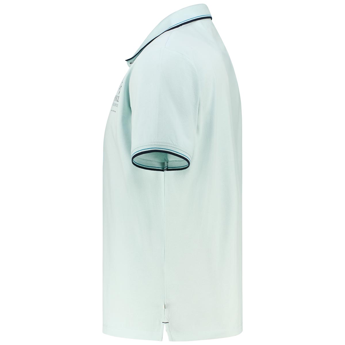 s.Oliver Poloshirt mit Motiv-Print türkis