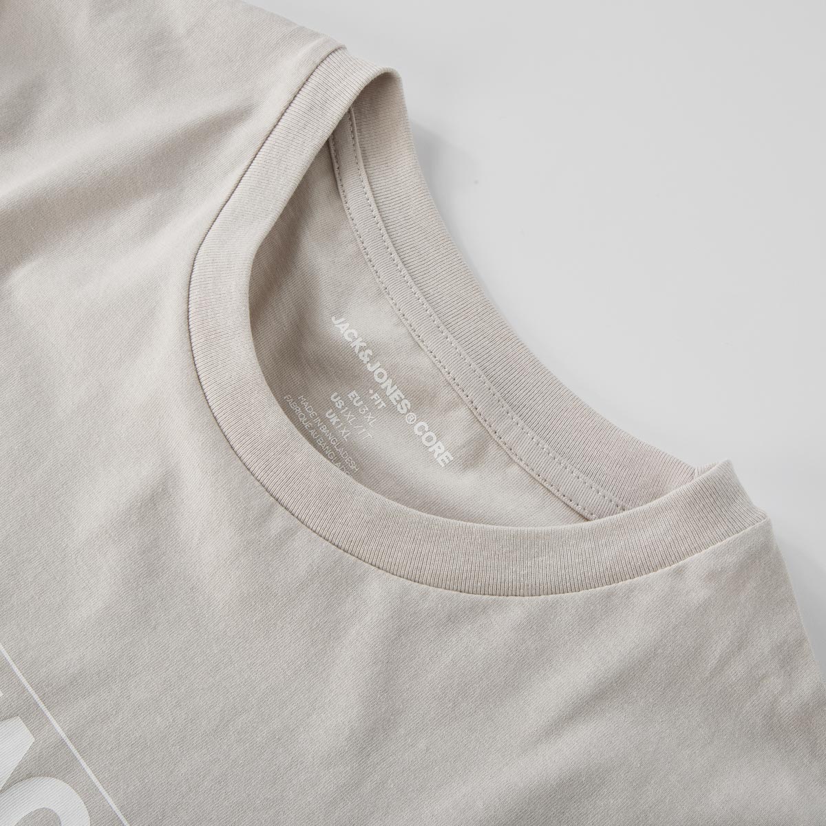 Jack&Jones T-Shirt mit Label-Print blau