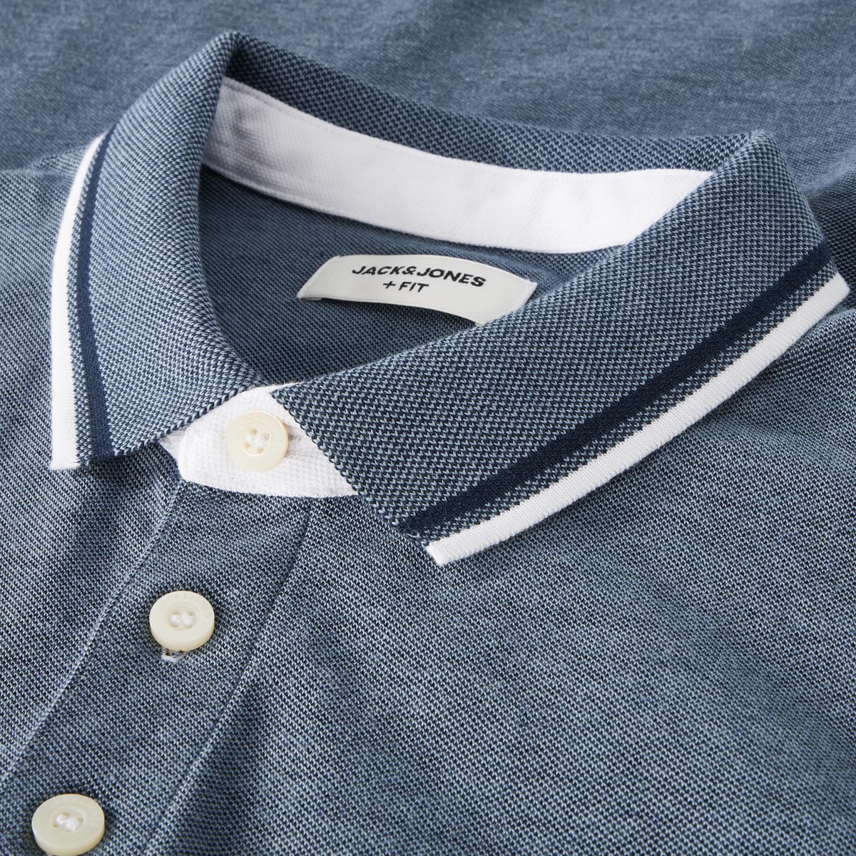 Jack&Jones Poloshirt aus Biobaumwolle dunkelblau