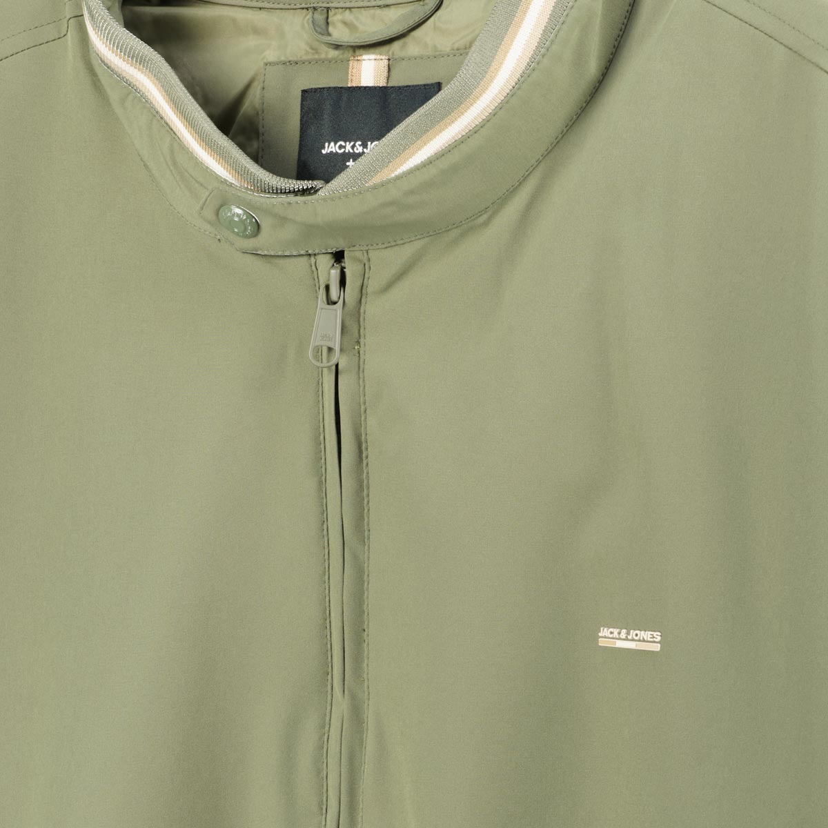 Jack&Jones Blousonjacke mit Stretch, wasserabweisend grün