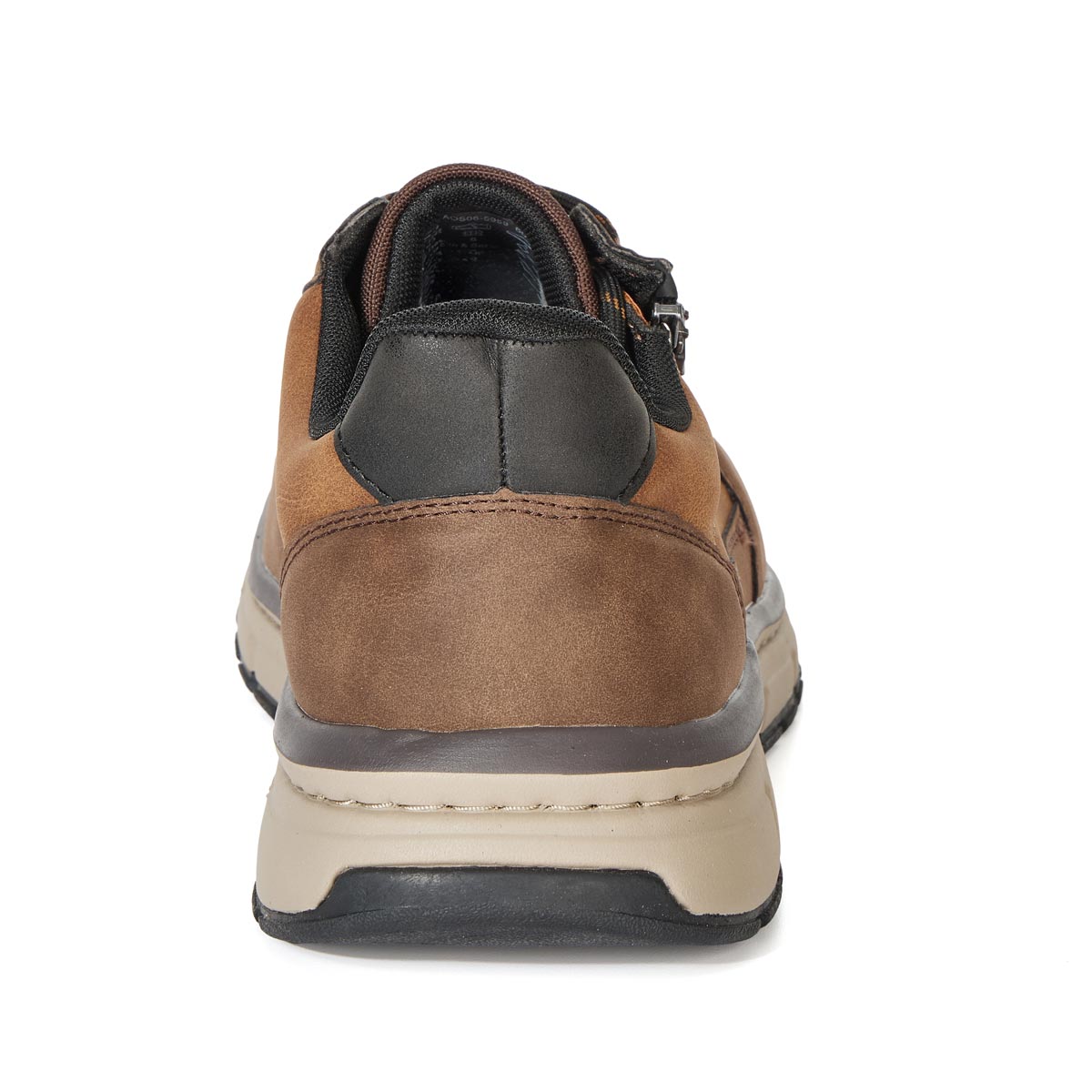 bugatti Halbschuh mit Reißverschluss cognac