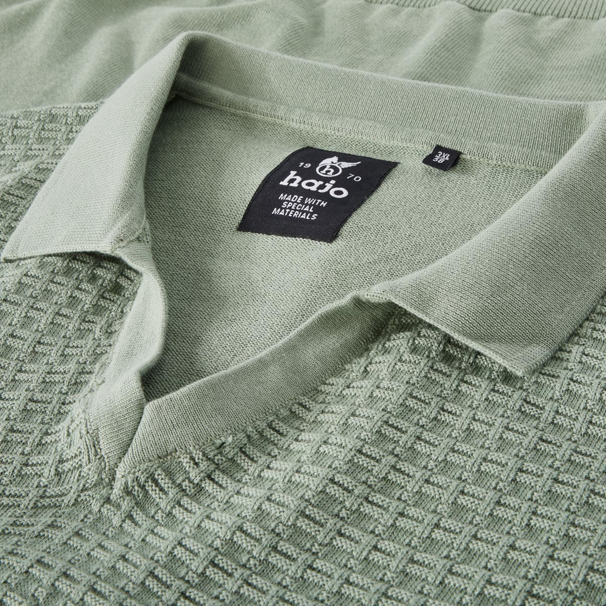 Hajo Basic-Poloshirt hellgrün