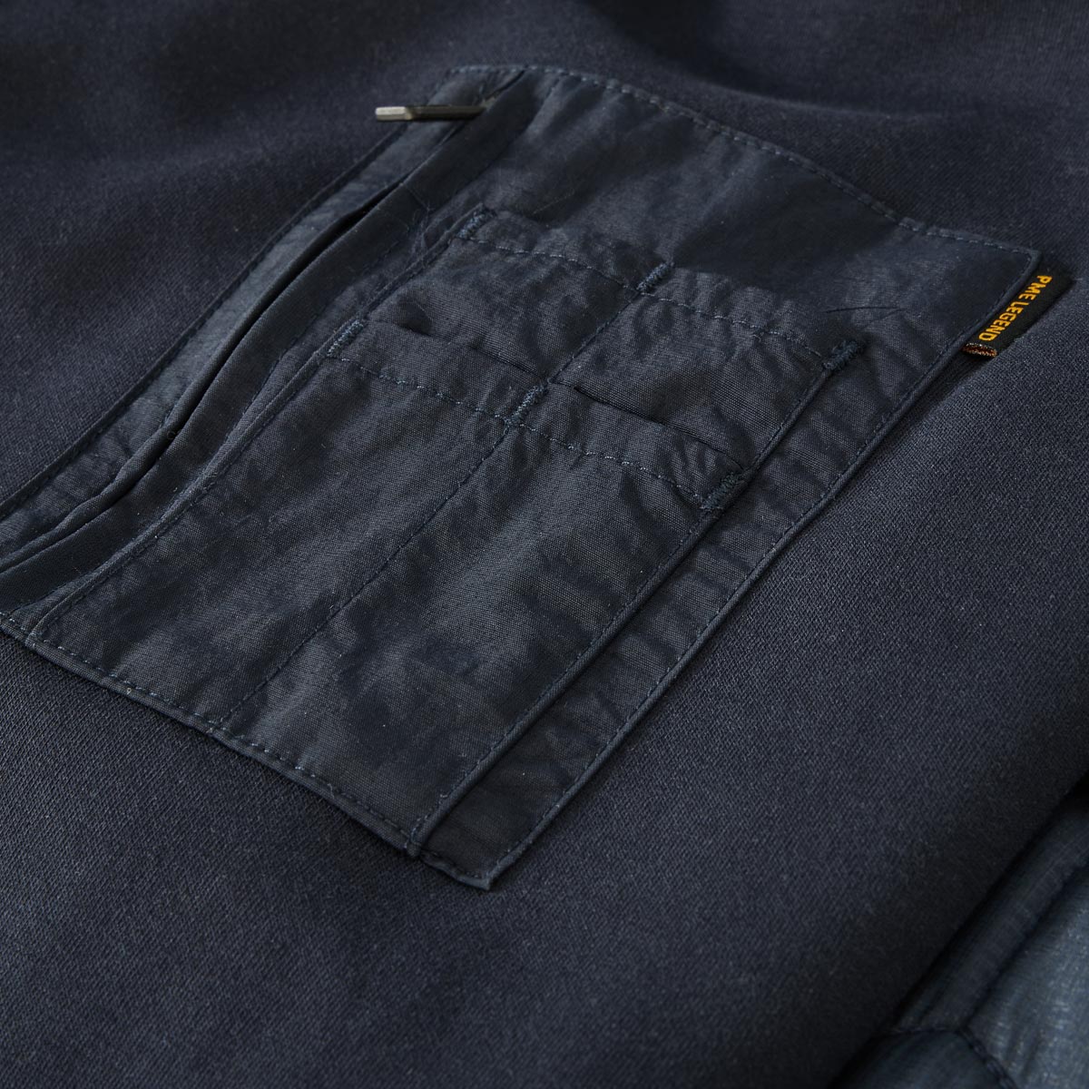 PME LEGEND Blouson mit Stepp-Einsatz dunkelblau