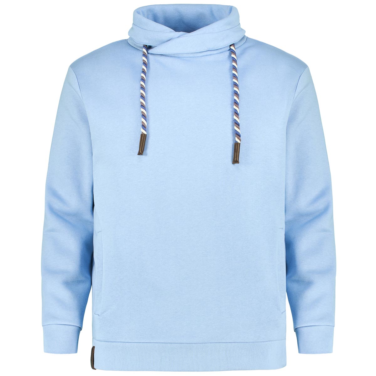 RAGMAN Sweatshirt aus Baumwollmischung Farbe hellblau Größe: 6XL günstig online kaufen