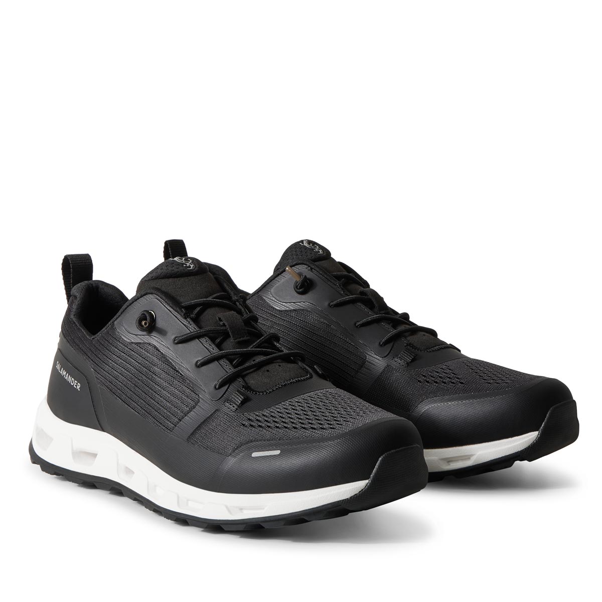 Salamander Sneaker mit elastischen Schnürsenkeln schwarz