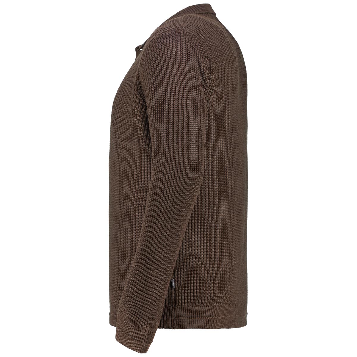 Jack&Jones Strickpullover mit Polokragen Farbe braun Größe: 6XL günstig online kaufen