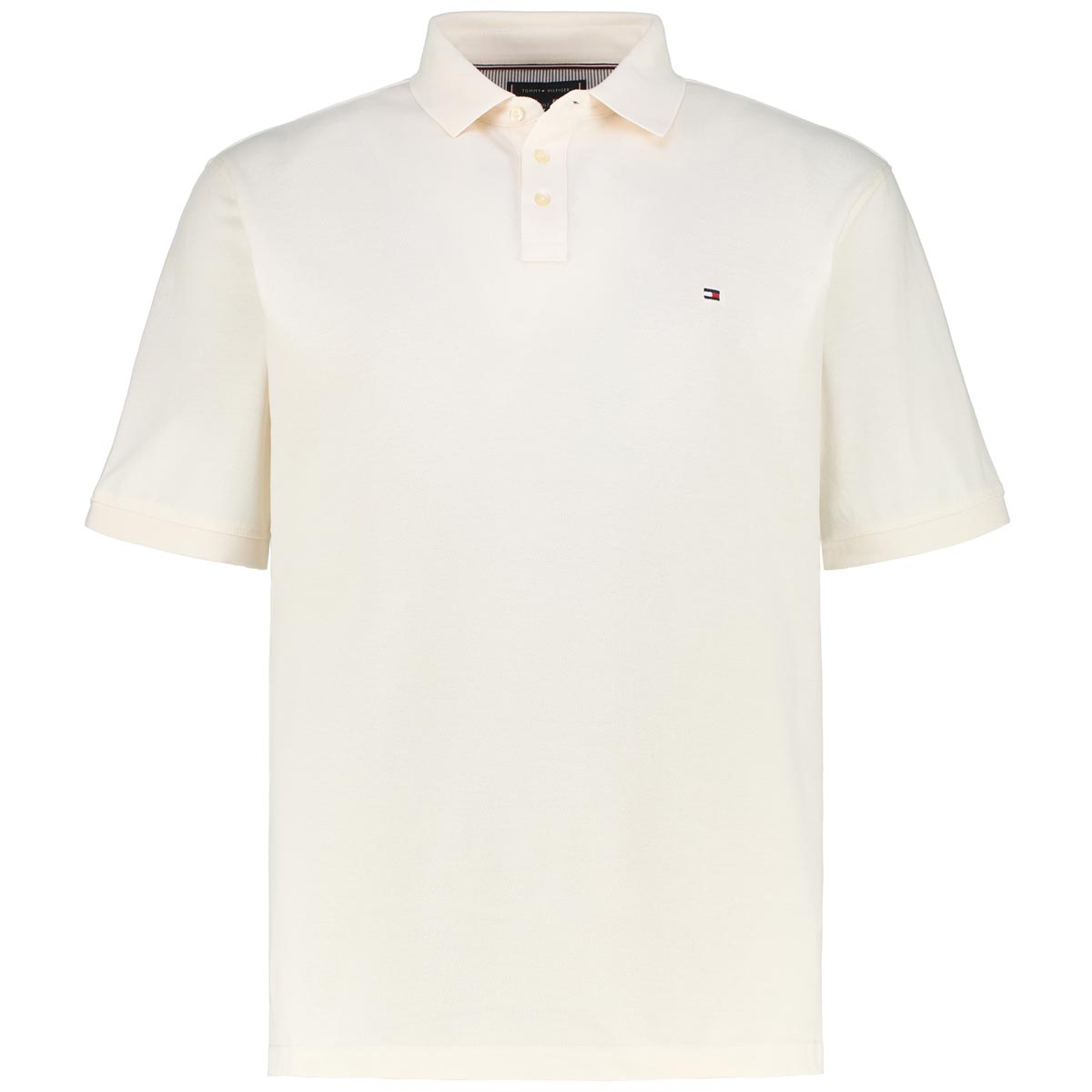 Tommy Hilfiger Poloshirt mit Stretch Farbe cremeweiß Größe: 4XL günstig online kaufen