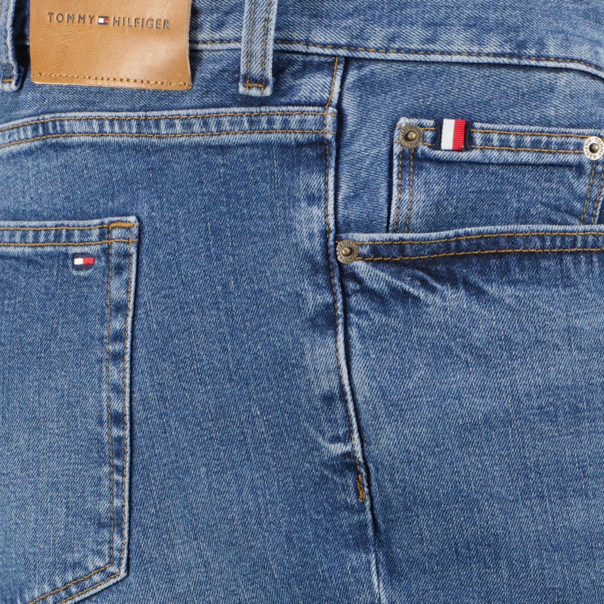 Tommy Hilfiger Stretch-Jeans "Madison", Regular Fit mittelblau