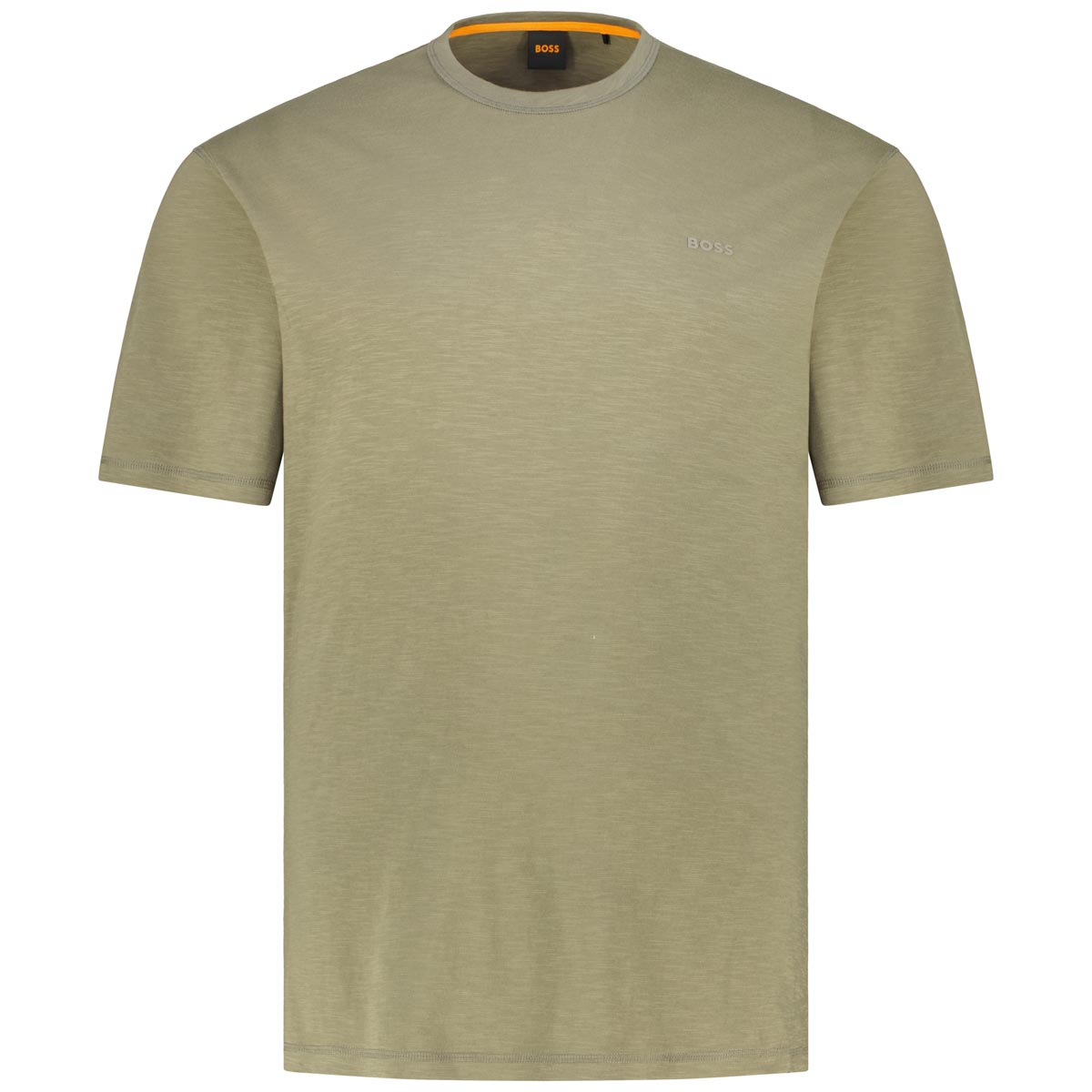 BOSS T-Shirt aus Biobaumwolle khaki BOSS T-Shirt aus Biobaumwolle khaki