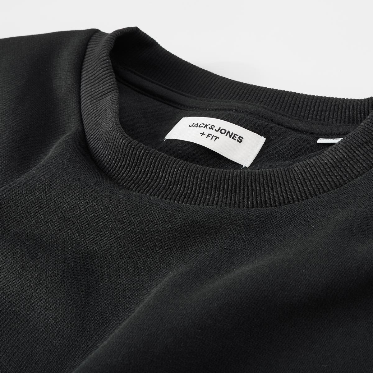 Jack&Jones Sweatshirt aus Baumwollmischung schwarz