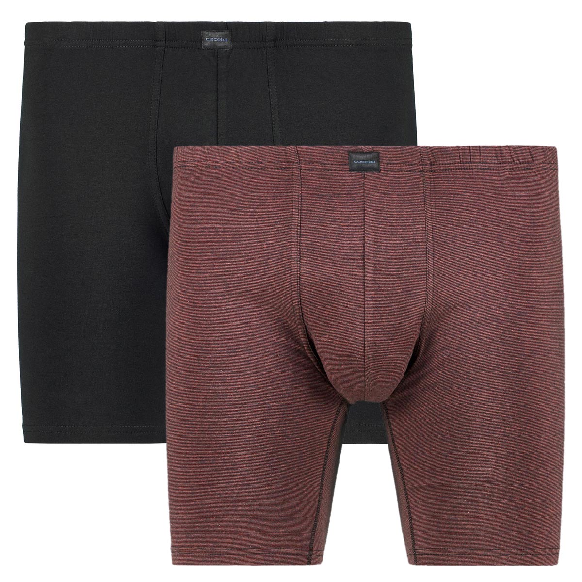 2er-Pack Long-Pants mit Stretch