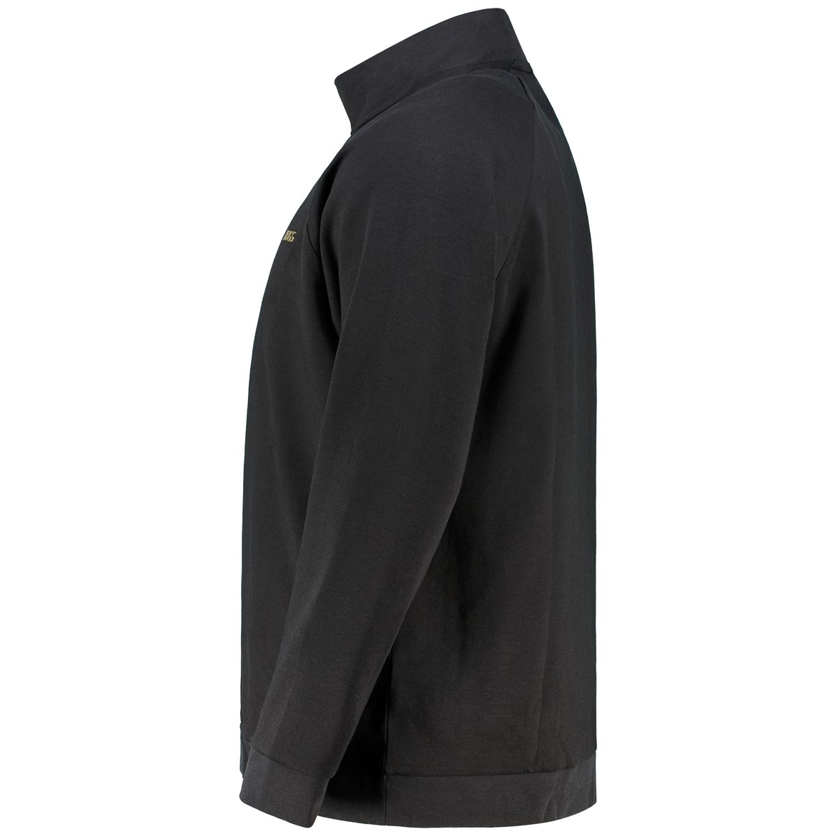 BOSS Sweat-Troyer mit Stretch schwarz