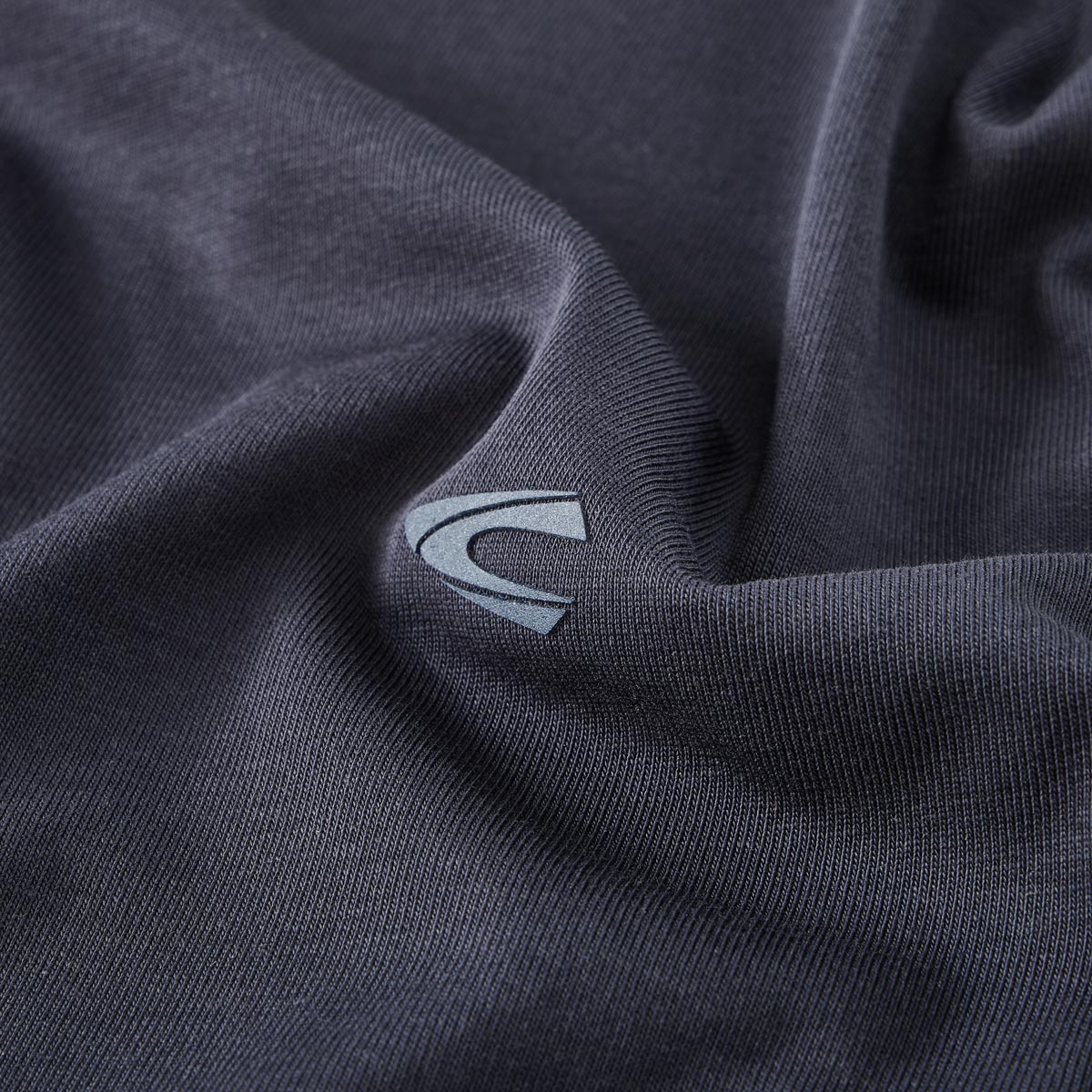 camel active Stretch-Longsleeve, schnelltrocknend und atmungsaktiv dunkelblau