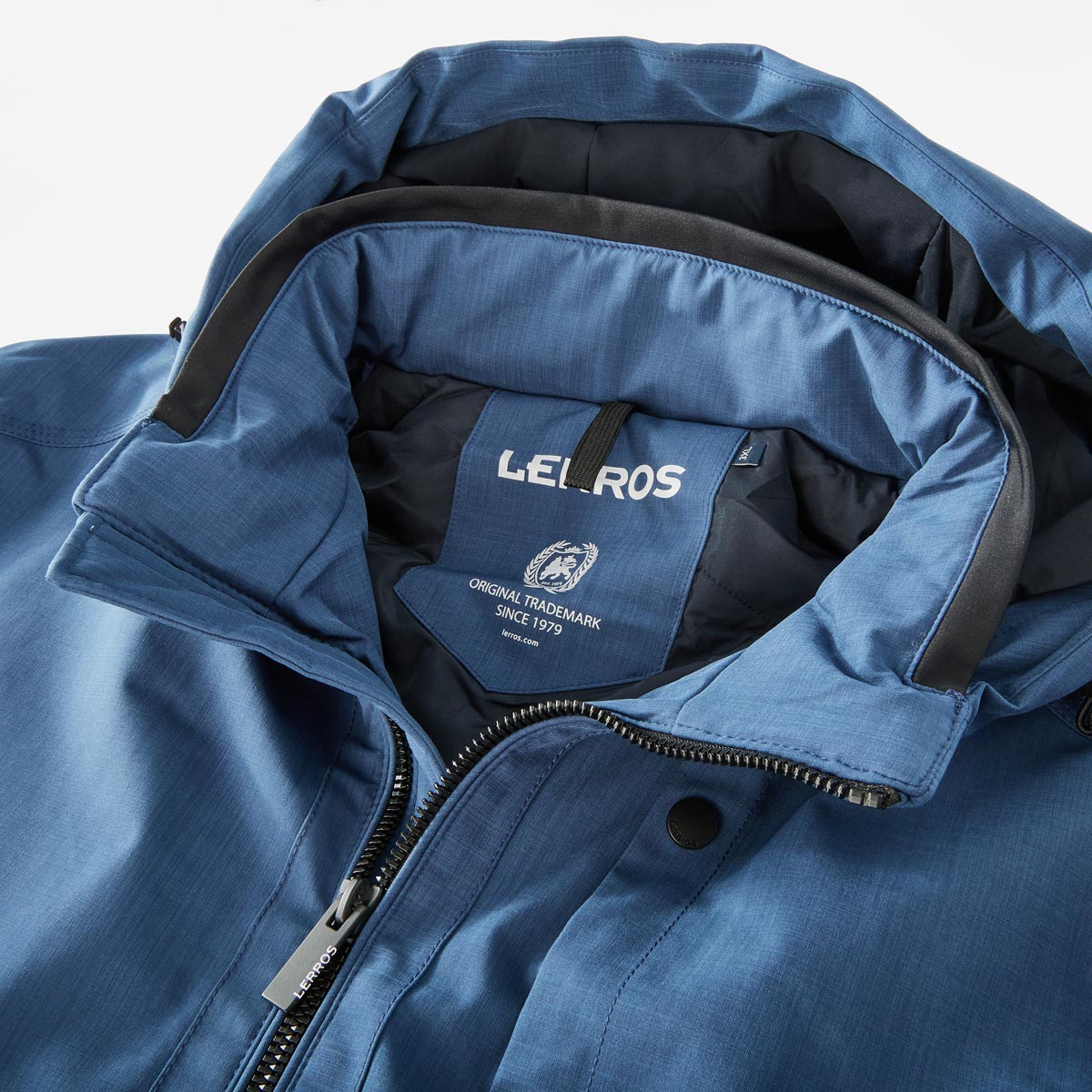 Lerros Blouson aus Funktionsmaterial, wind- und wasserabweisend blau