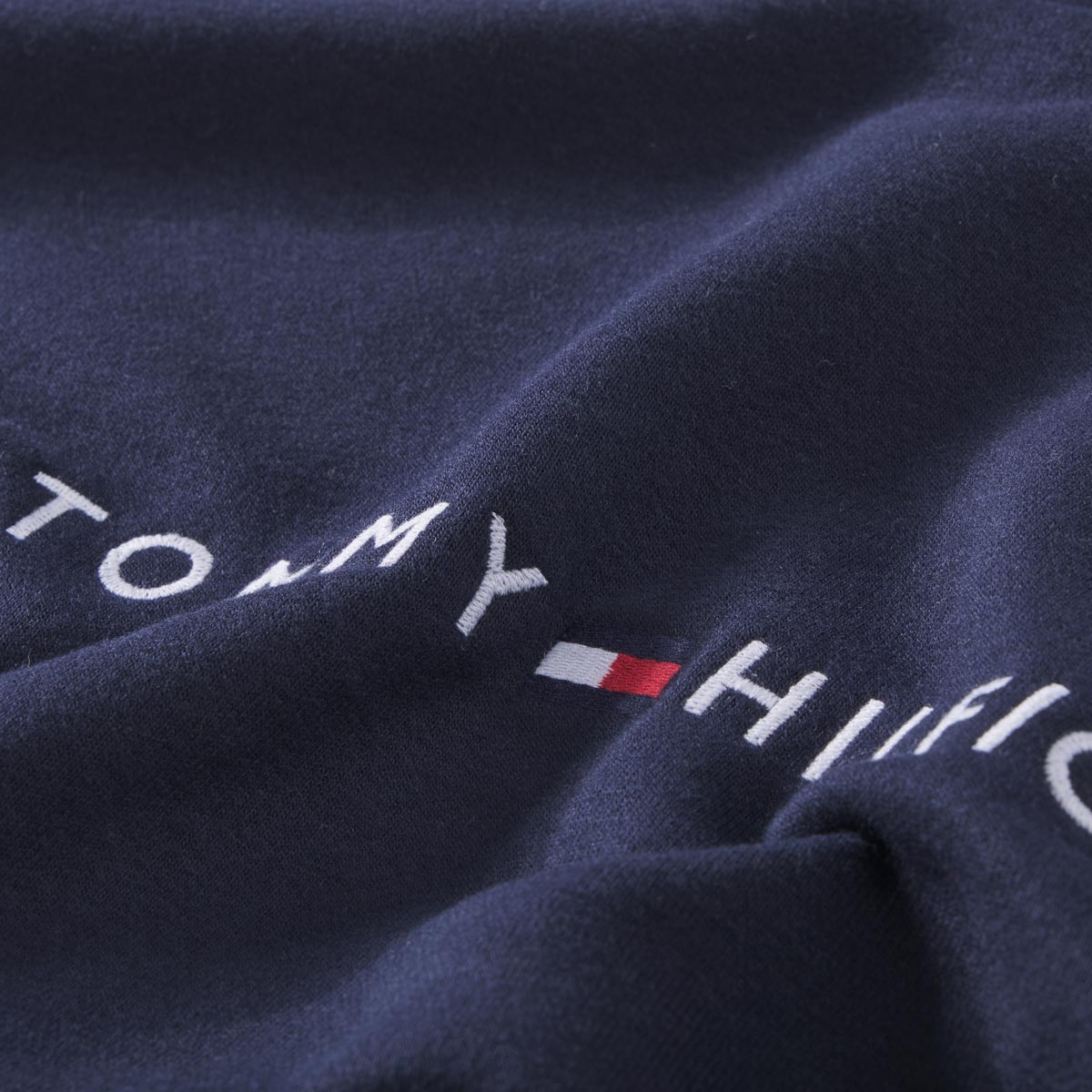 Tommy Hilfiger Hoodie aus Baumwolle, leicht marine