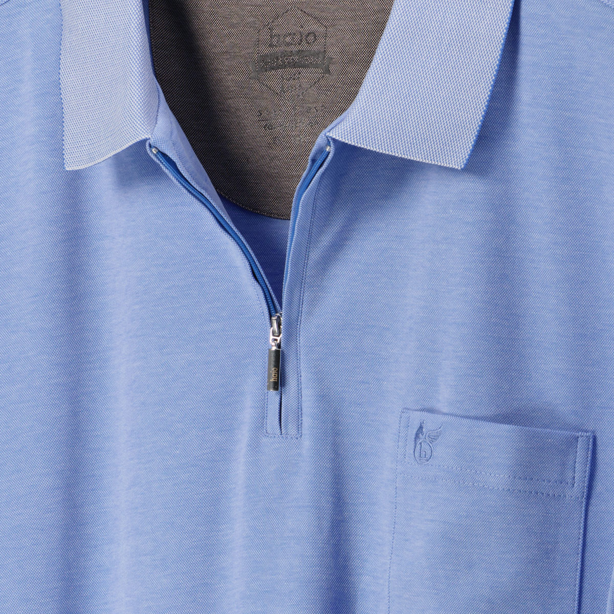Hajo Poloshirt "Stay Fresh", atmungsaktiv azur
