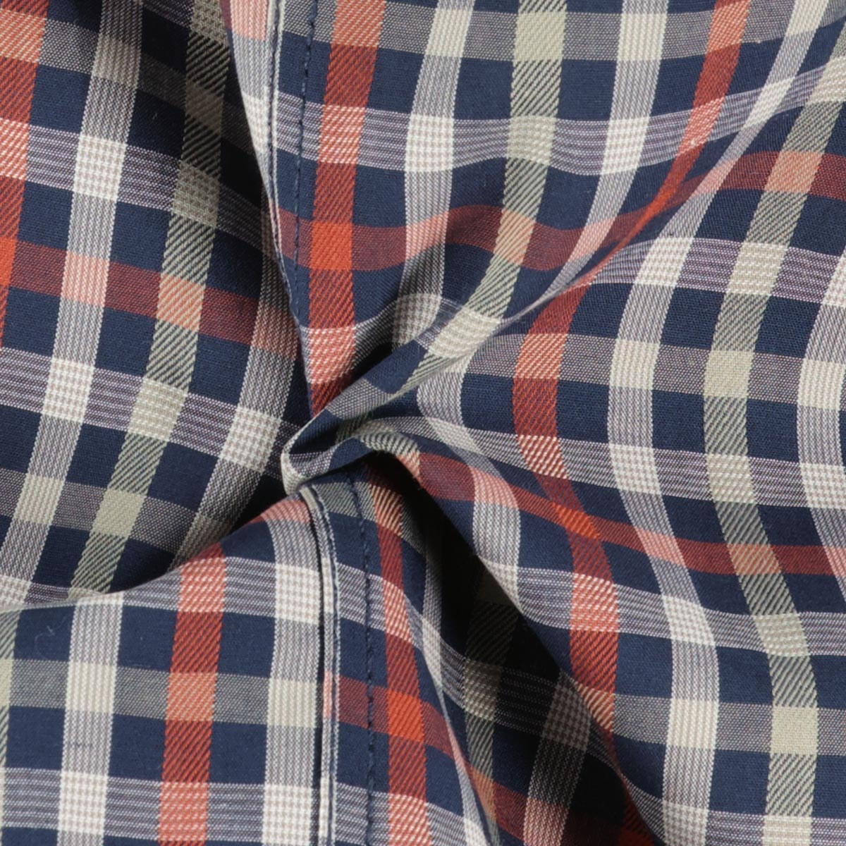 CASA MODA Kariertes Freizeithemd rot