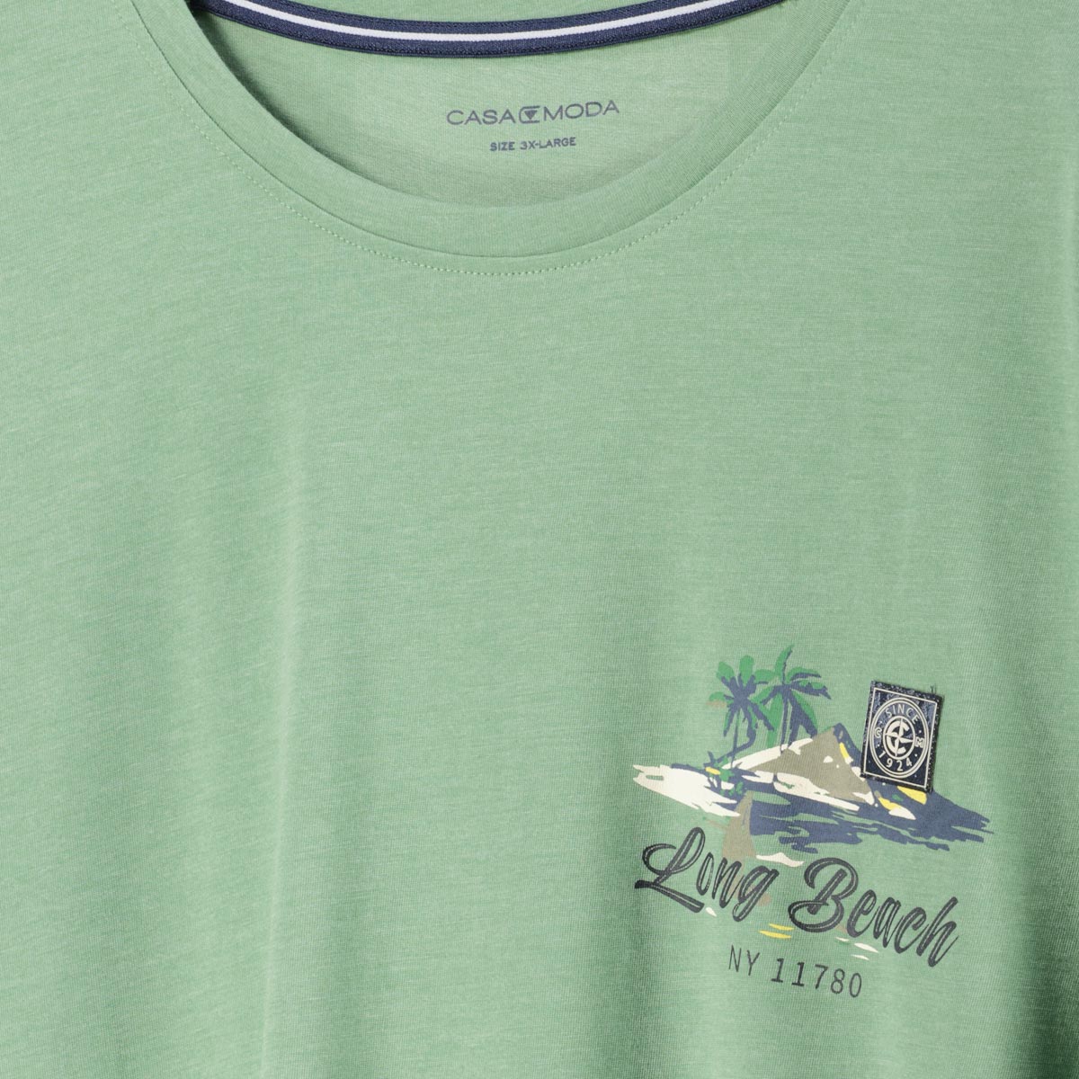 CASA MODA Tanktop mit Print grün