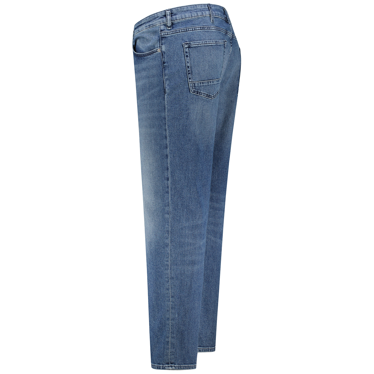 BOSS Stretch-Jeans "Re.Maine", Regular Fit mittelblau