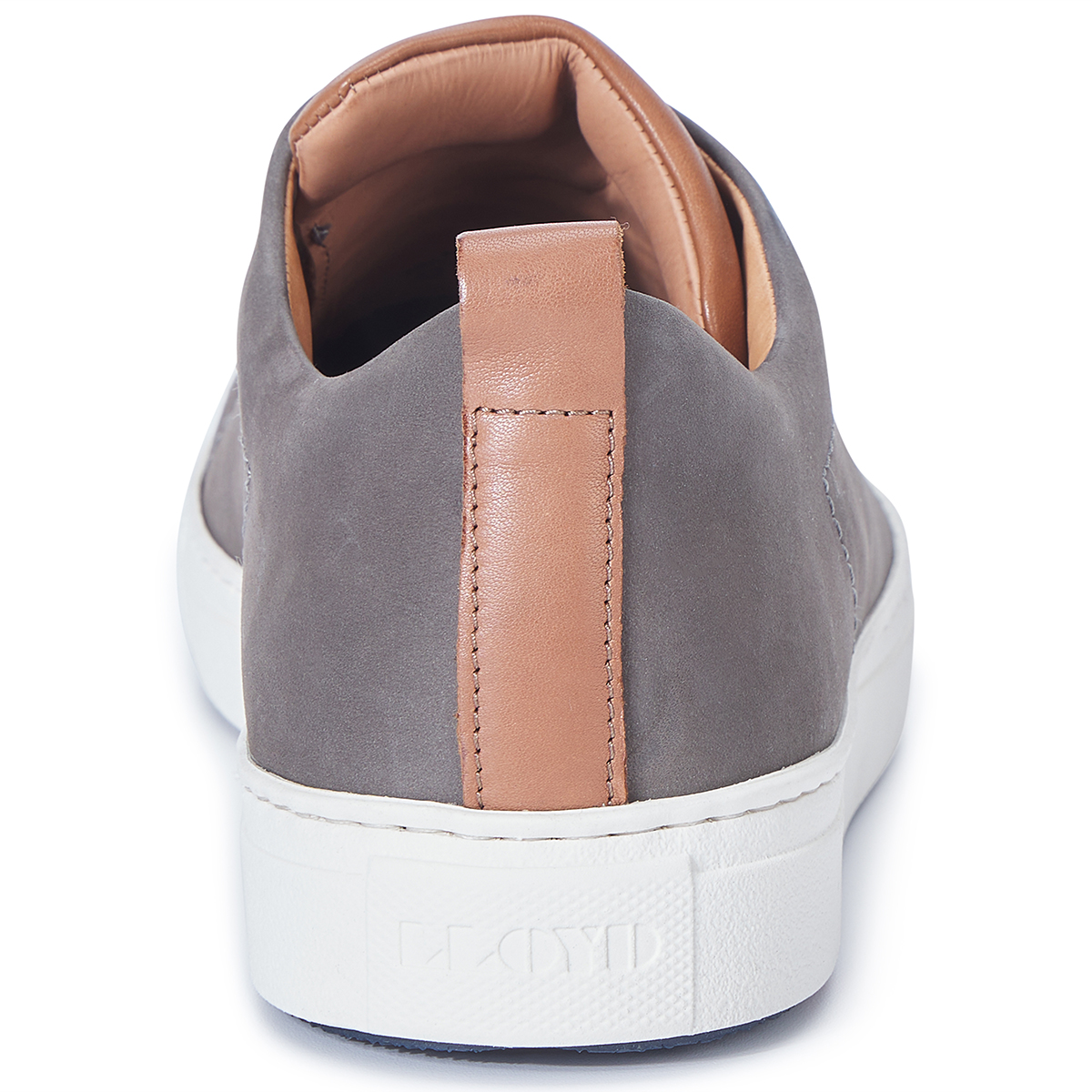 Lloyd Sneaker "Maurice" aus Leder, extraleicht  grau