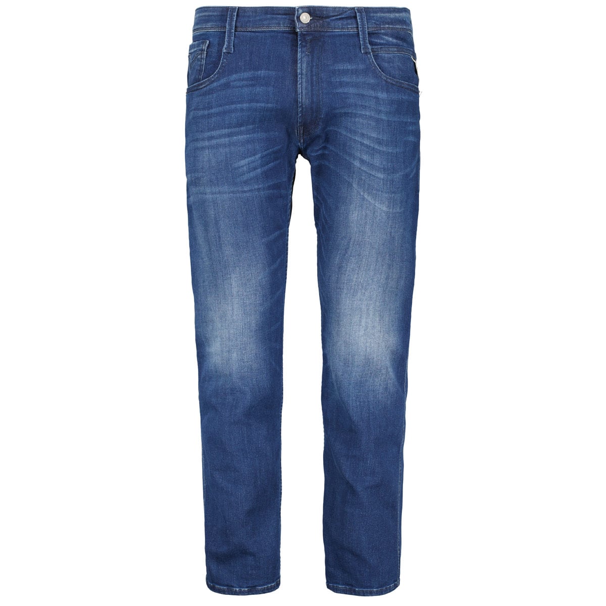 Replay Stretch-Jeans "Anbass", Slim Fit dunkelblau Replay Stretch-Jeans "Anbass", Slim Fit dunkelblau