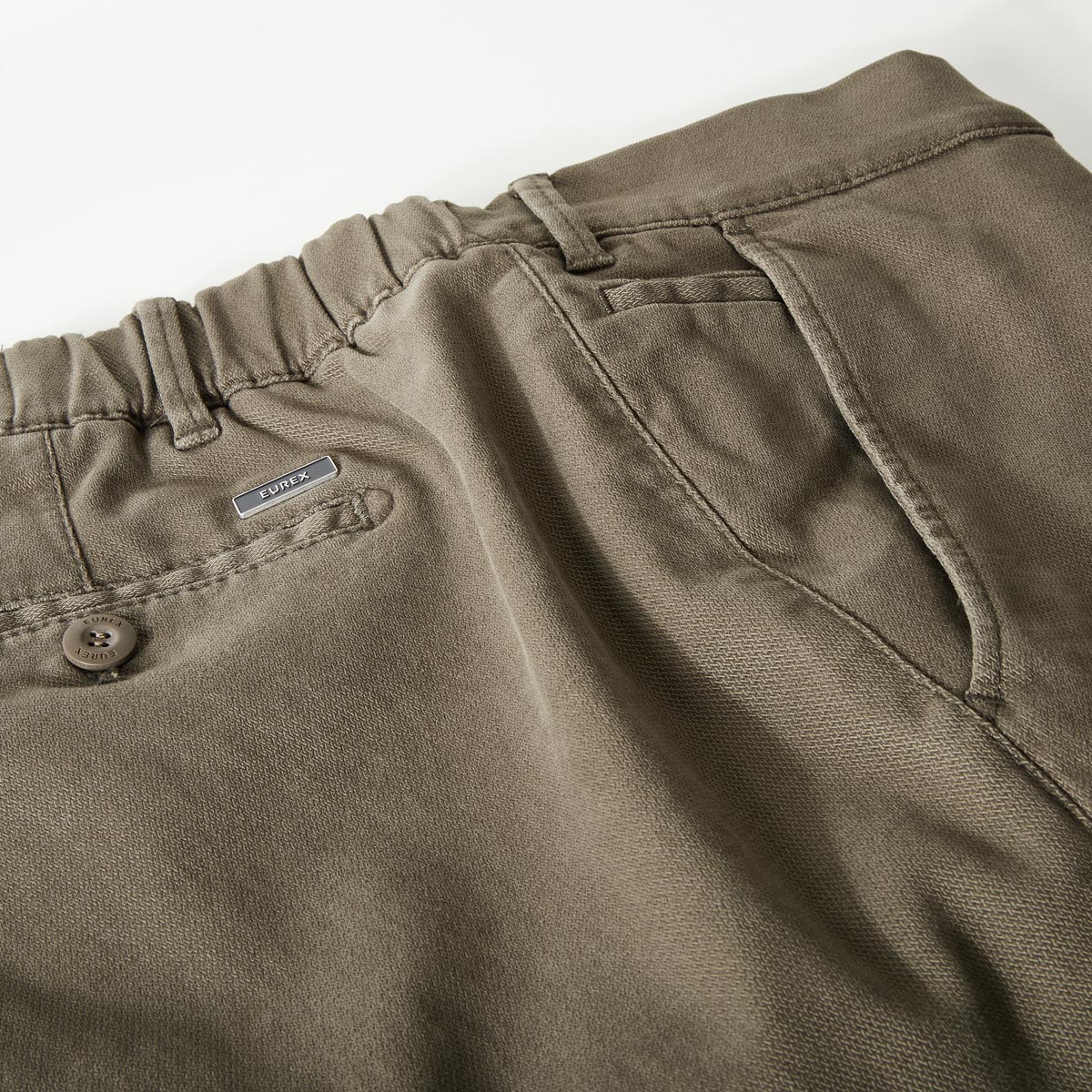 EUREX Chino „Thilo“ mit Stretch khaki