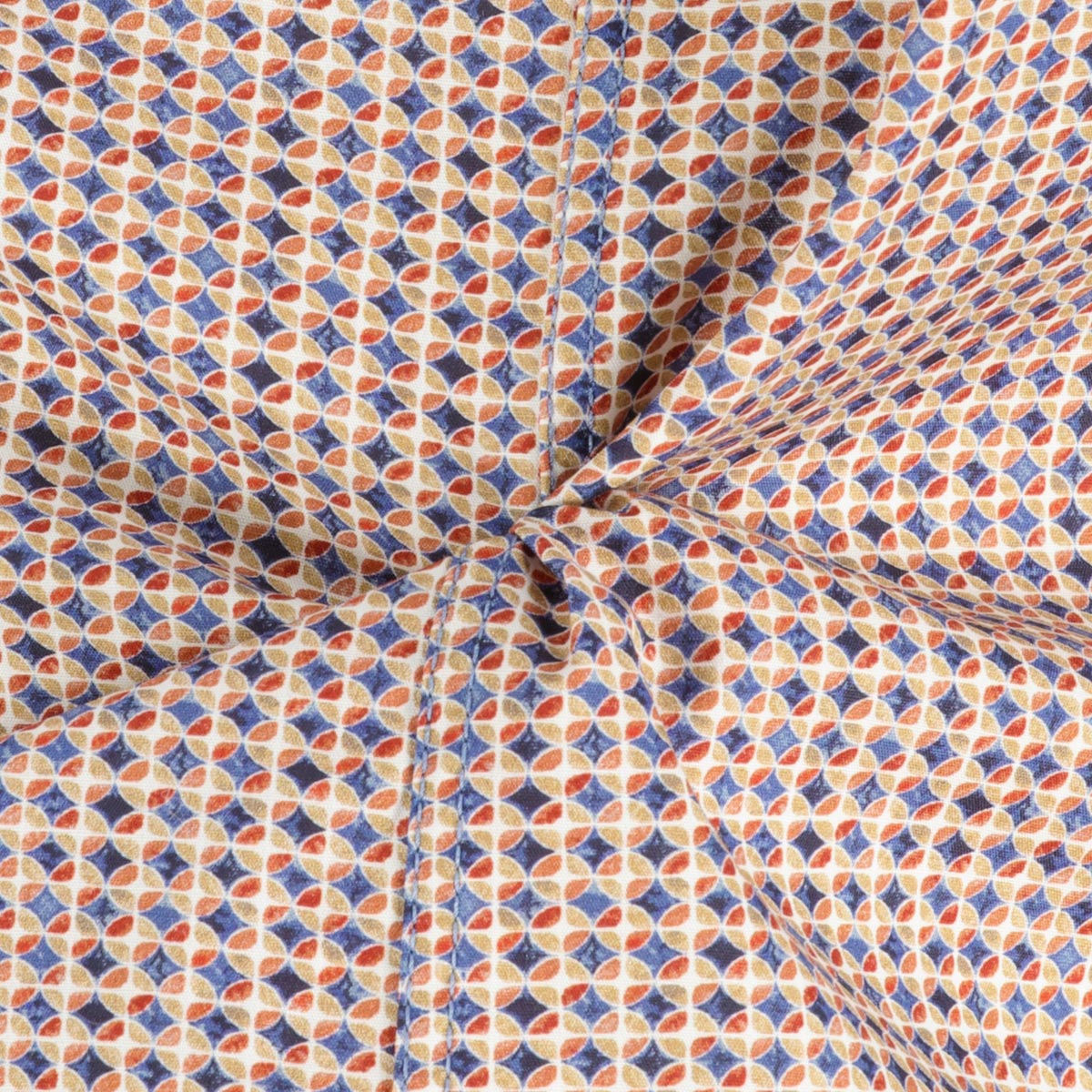 CASA MODA Freizeithemd aus Baumwolle, Short Style rot