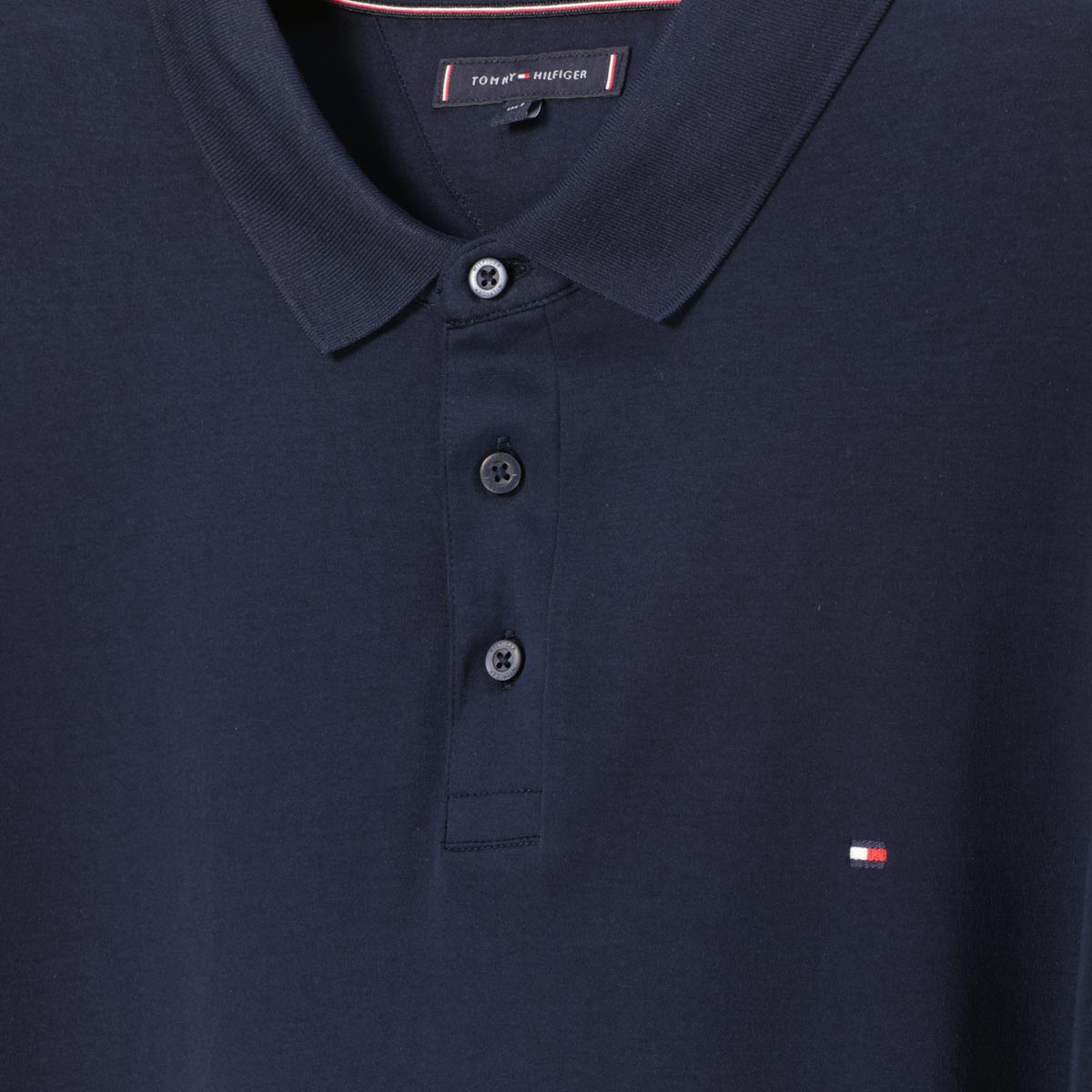 Tommy Hilfiger Poloshirt aus Baumwoll-Jersey marine