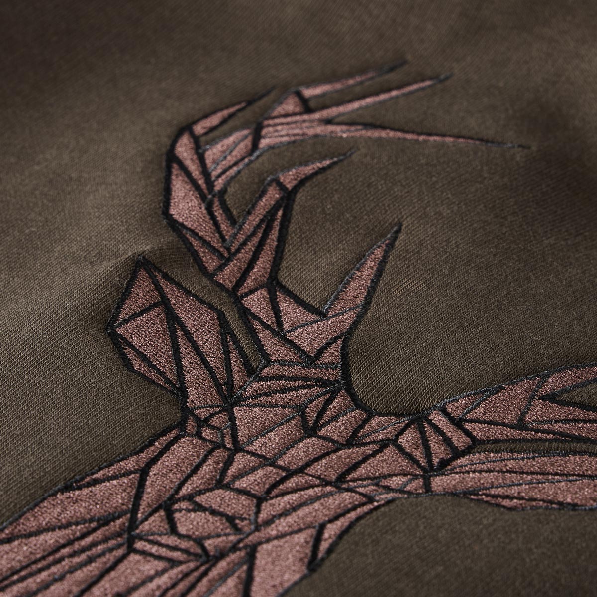 Hubertus Hoodie mit wärmender Fleece-Innenseite oliv