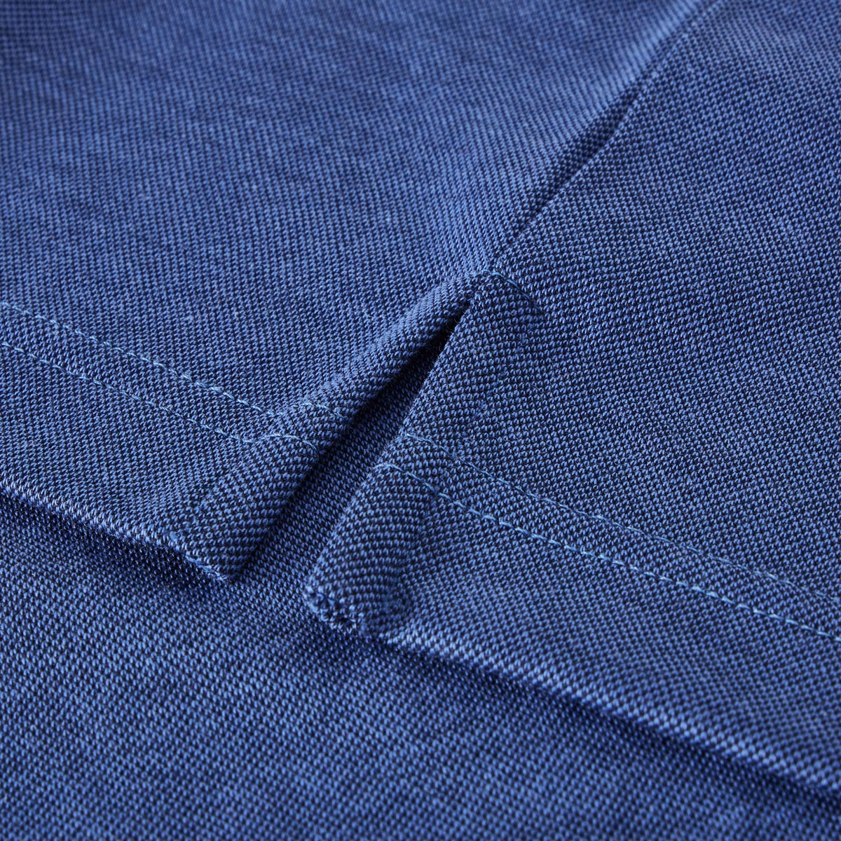 Hajo Poloshirt "Soft Knit", hautsympathisch blau