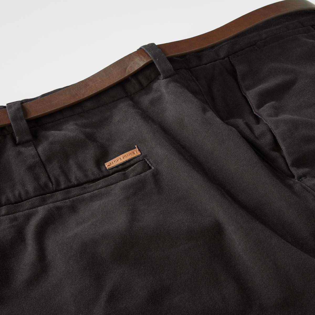 Jack&Jones Stretch-Chino "Marco", Regual Fit schwarz