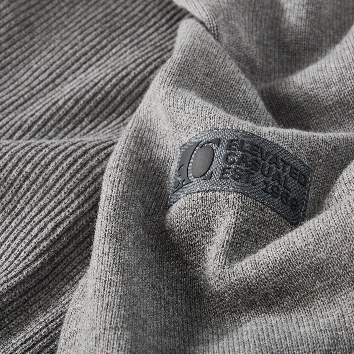 s.Oliver Pullover mit Struktur grau