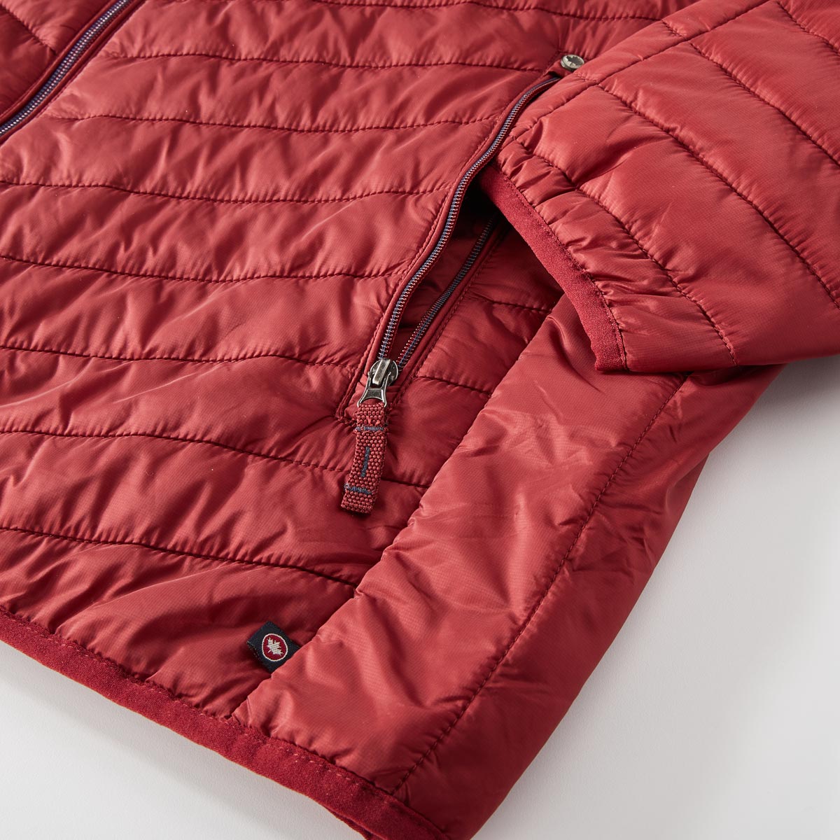 Redpoint Federleichte Steppjacke "Walker" weinrot